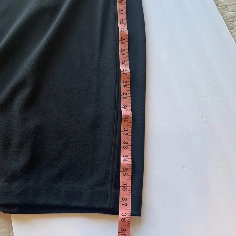 Narciso Rodriguez for Design Nation Red/Black form-fitting Knit Stretch Dress - Picture 7 of 12